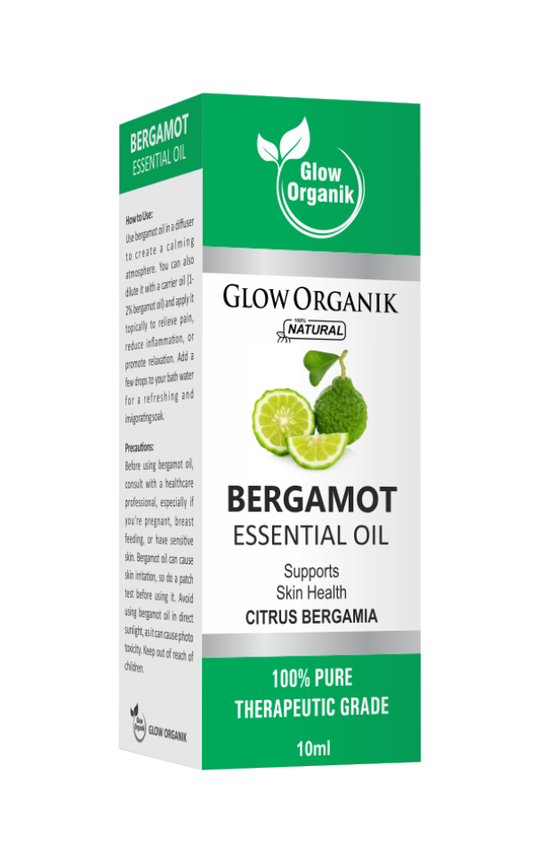 GlowOrganik Premium Bergamot Oil – 10ml