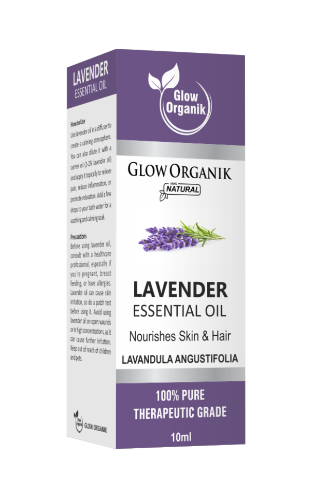 GlowOrganik Premium Lavender  Oil – 10ml