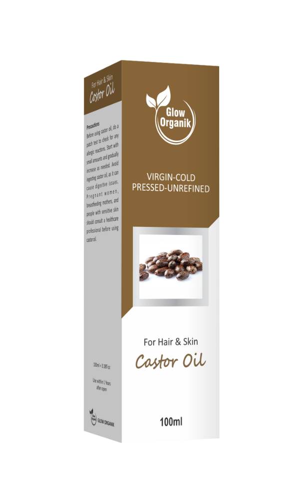 GlowOrganik Premium Caster Oil – 100ml