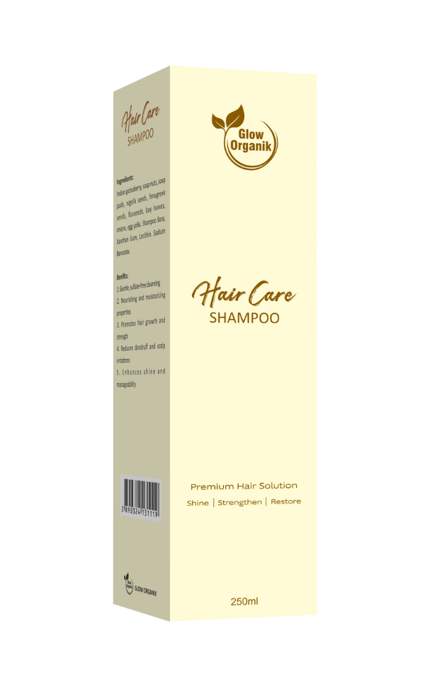 GlowOrganik Hair Care Shampoo – 250ml