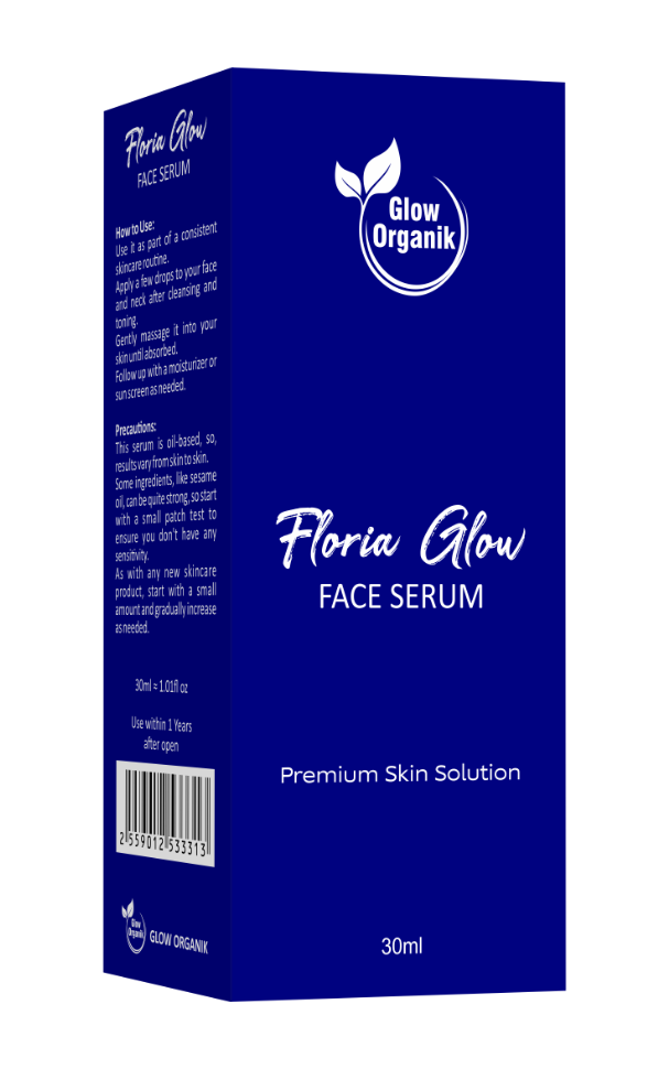 GlowOrganik Floria Glow Serum  – 30ml