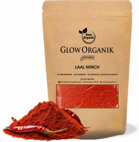 GlowOrganik Premium Red Chilli Powder – 100g | 200g