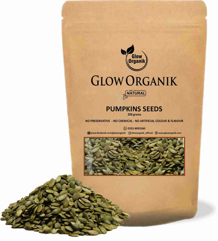 GlowOrganik Premium Pumpkin Seeds – 200g | 400g