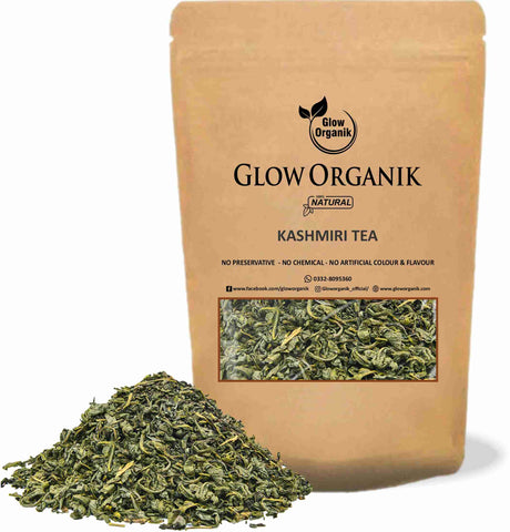 GlowOrganik Premium Kashmiri Tea – 50g | 100g