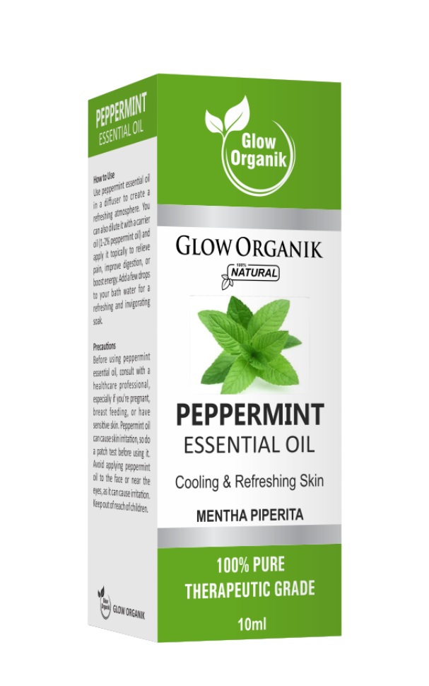 GlowOrganik Premium Peppermint Oil – 10ml